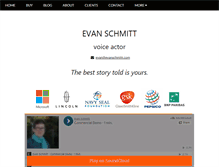 Tablet Screenshot of evanschmitt.com